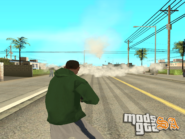 Lança Granada e Fumaça para GTA San Andreas